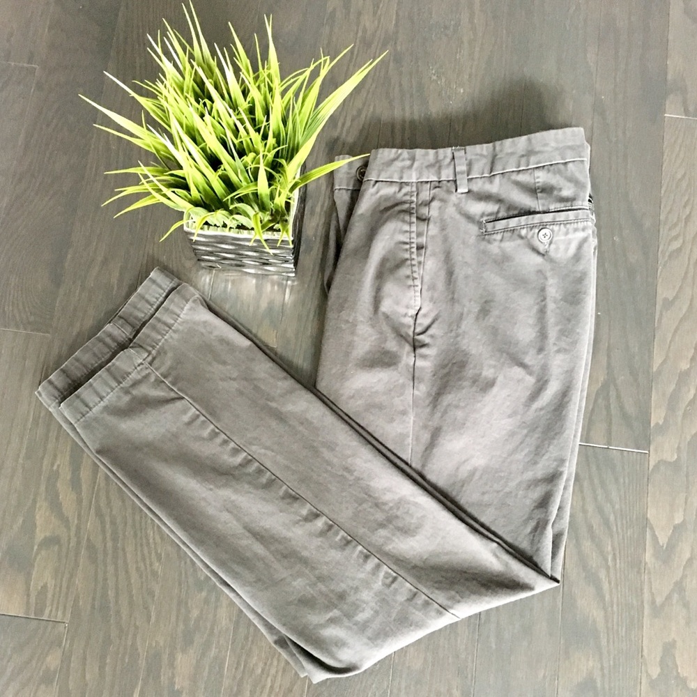 Banana Republic Emerson Brownish Gray Chinos